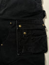 Carhartt Double Knee Carpenter Pants – Faded Black Baggy Workwear (W:33) (L:43)