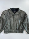 Ocean West Premium Original Leather Jacket (L/Xl)