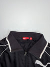 Puma Track Jacket – Black with White Piping (2XL)