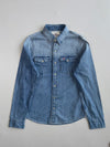 Hollister Western Denim Pearl Snap Shirt (M)