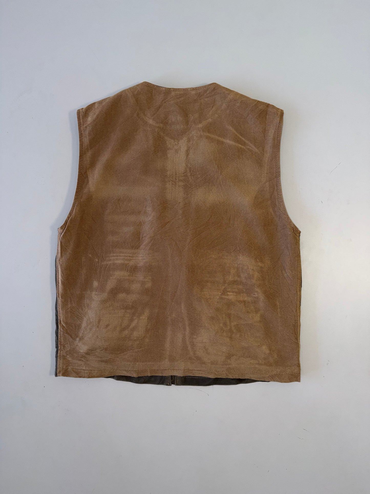 !                                                                                                                                                                             Super Premium Original Half Leather Jacket (M)