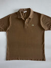 Lacoste | Vintage Pique Polo | Olive Brown (L)