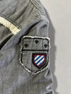 Diesel Sherpa-Lined Grey Utility Jacket (Fur inside) (M)