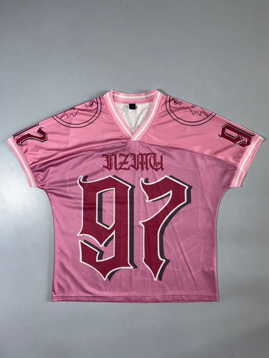 Romike | NZIMU 97 Football Jersey Pink | (2XL)