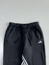 Adidas Black Sweatpants with White Side Stripes (W:30|L:38)