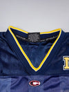 Colosseum Athletics University of Michigan Wolverines #32 Navy to Maize Gradient Fade NCAA Football Jersey (XL/2XL)