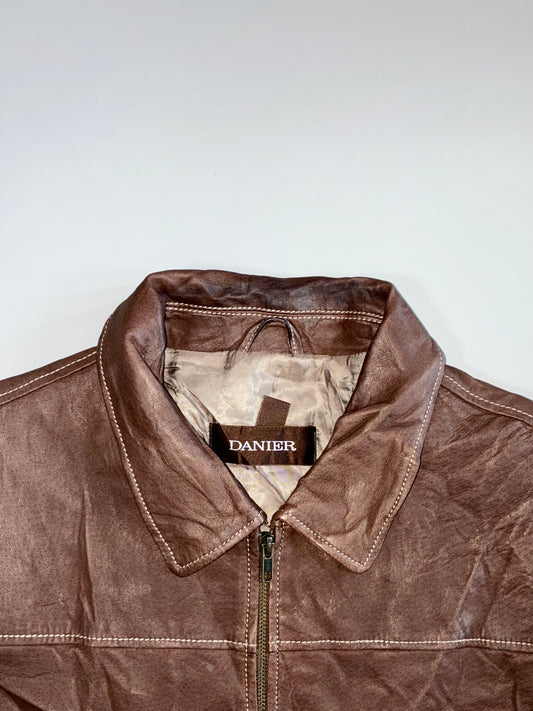 Danier Premium Original Leather Jacket (XL)