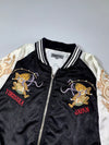 Romantic Face Yokosuka Japan Dragon Fully Embroidered Souvenir (L)