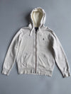 Polo Ralph Lauren Full Zip Up Grey Waffle Lined Hood (M)
