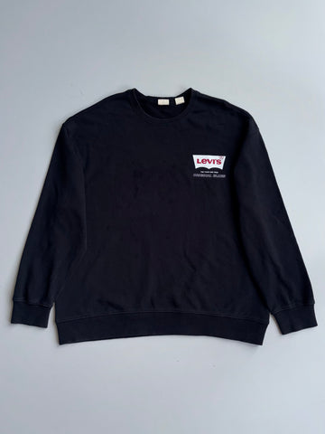 Levi’s Original Blues Crewneck Sweatshirt Black (XL)