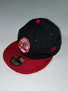 New York Yankees Elephant Print Fitted Cap (Size 55.8Cm)