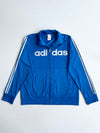 Vintage Adidas Linear Logo Track Jacket – Royal Blue (XL)