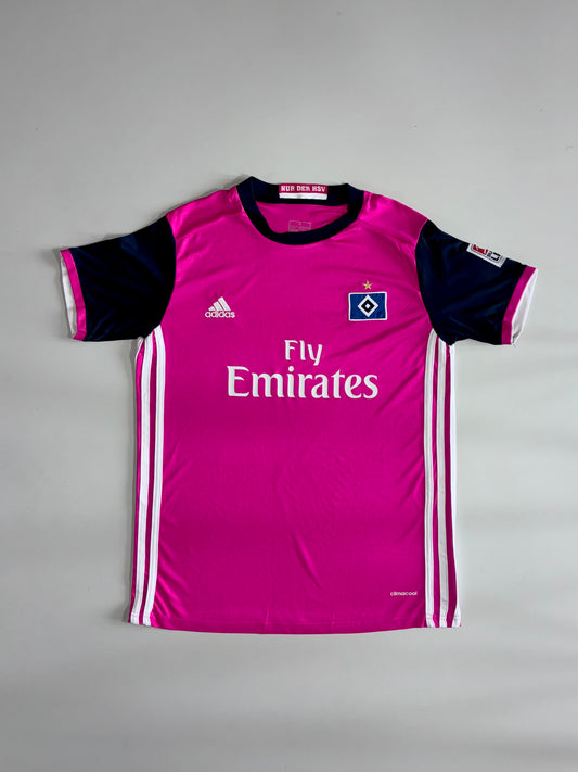 Hamburger SV (HSV) 2016/17 Away Football Shirt  Adidas x Fly Emirates  (L)