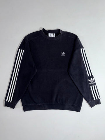 Adidas Originals Lock Up Crewneck Sweatshirt – Black (XL)