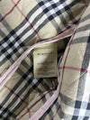 Burberry Quilted Jacket – Blush Pink, House Check Lining, Made in England women’s (L)