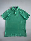 Polo by Ralph Lauren Vintage Pony Logo Pique Polo Shirt  Mint Green (XL)