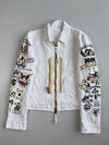 Dsquared2 Tattoo Flash Print Zip Jacket (S)