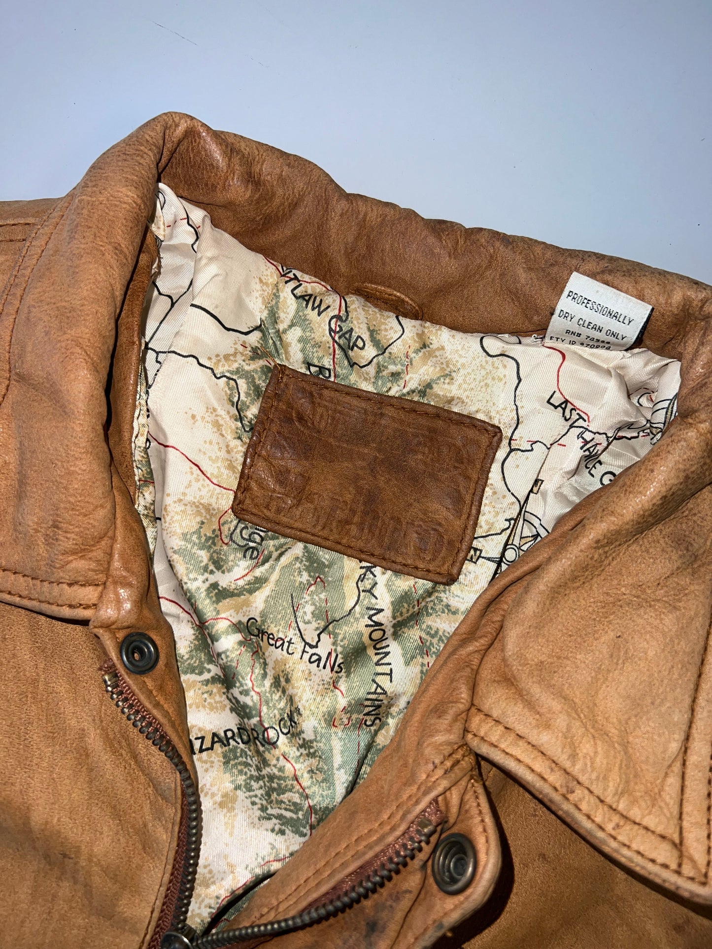 ZMarlboro Original Sued Leather Jacket (M/L)