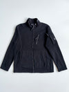 National Geographic Black Knit Fleece Zip Jacket (M)