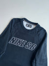 Nike SB Outline Logo Navy Crewneck Sweatshirt – (S)