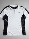 New Balance | White Charcoal Half-Zip Collared Sport Top (L)
