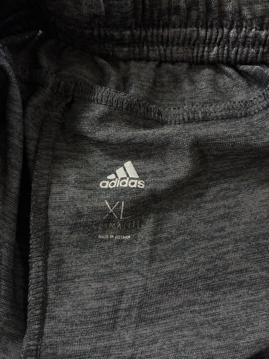 Adidas Climalite Heather Grey & Black Training Shorts (W:32) (L:20)