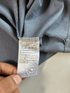 Vintage Adidas Grey Climalite Rugby Polo Shirt (L)