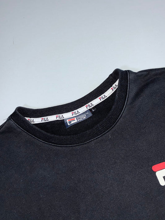 Fila Spellout Sleeve Crewneck
Sweatshirt in Black (S)