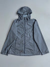 Columbia Waterproof Hooded Rain Jacket Grey (L)