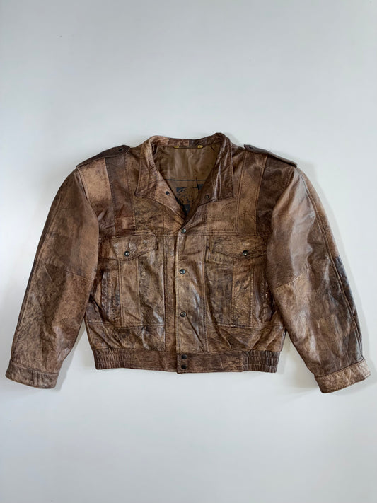 Super Premium Original Leather Jacket (XL)
