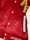 Avia Trix “AF” Pure leather Varsity Jacket  (M)