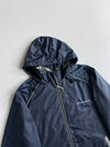 Reebok Navy Hooded Windbreaker Jacket (M)