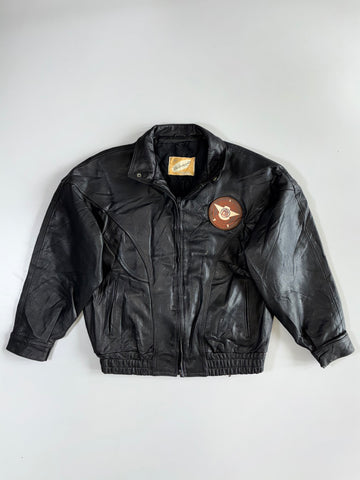 Weather Caster Premium Original Pure Leather Jacket(M)