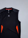 Adidas Climacool Sleeveless Training Vest in Black & Orange (M)