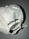 ZIconic*Polo*Ralph*Lauren Polo Bear Embroidered White Cap (Adjustable Fit)