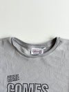 Looney Tunes Taz "Here Comes Trouble" Grey Fleece Sweatshirt (XS)