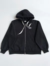 FP142 Yangnim Alleyway Biennale Black Zip Hoodie – Korean Street | (XL)