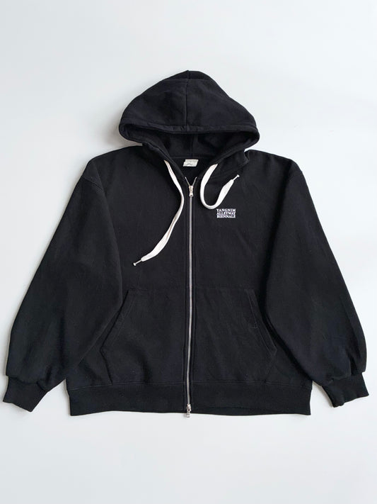 FP142 Yangnim Alleyway Biennale Black Zip Hoodie – Korean Street | (XL)