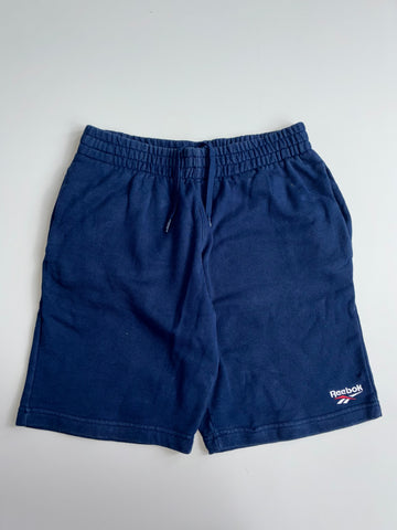 Reebok Embroidered Sweat Shorts – Navy Blue (W-28 L-18)