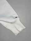 Tommy Hilfiger White Crewneck Sweatshirt – Scribble Heart Graphic (S)
