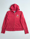 Polo Jeans Co. Ralph Lauren Crest Logo Zip Hoodie – Red (M)