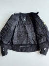 Rev'it! Black & Neon Textile Motorcycle Riding Jacket – Armoured (Padded) (2XL)