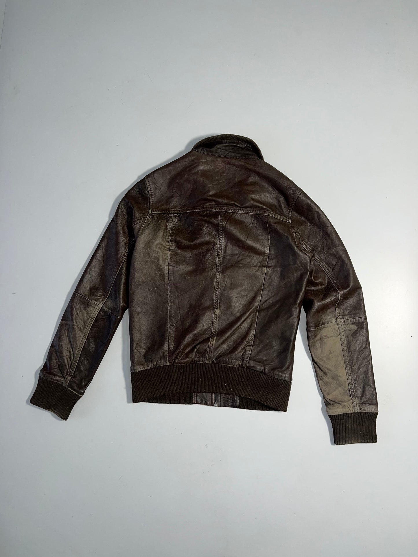 ZZara Man Original Leather Jacket (S)
