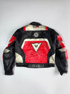 Vintage Dainese Premium Original Pure Italian Leather Racing Jacket (Paded)(XL)