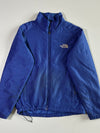 The North Face Blue Full Zip Windbreaker Jacket (M)