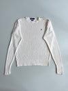 Polo Ralph Lauren Chunky Knit Cotton Sweater – Cream(XL)