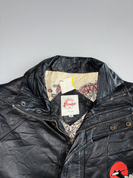 Premium Original Pure Leather Jacket (2XL)