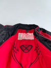 Ixon Black Tribal Graphic Textile Moto Racing Jacket  Red Tribal Removable Lining (Paded)(M)