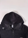 Descente Polartec Sherpa Half-Zip Hoodie – Black (XL)