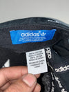 Adidas Originals Big Trefoil Embroidered Washed Black Cap (Adjustable)